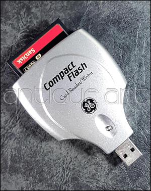 A64 Lector Tarjeta Compact Flash Cf Video Foto Pc Laptop