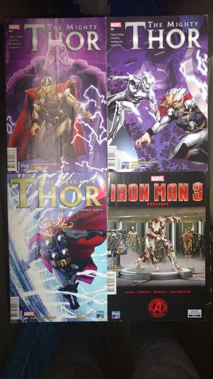 Comics de Marvel Thor y Iro Man