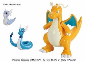 Dragonite Evolution Set - Figura Pokemon Plamo Nº30