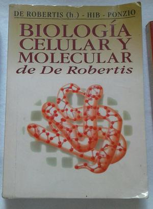 Libro Biología Molecuar de Robertis
