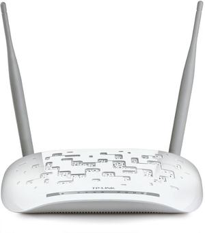 Modem Router Adsl Wifi N 300 Mbps Tp-link Td-wn 2 Ant
