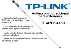 OFERTE....Antena OBNIDIMENCIONAL TPLINK TLANTD y TPLINK