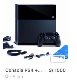 Ps4 + Juegos