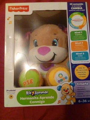 perrita fisher price nueva