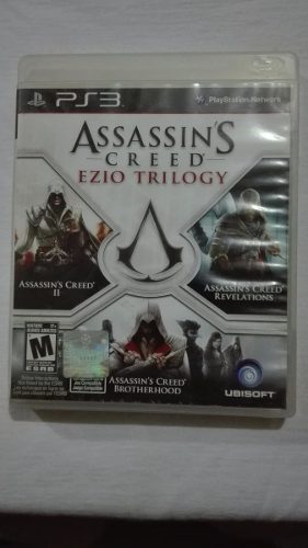 Juego Ps3 - Assassin´s Creed Ezio Trilogy - Como Nuevo 9/10