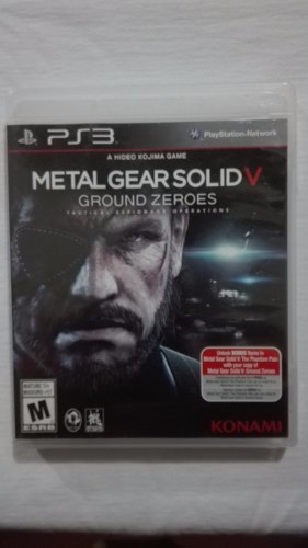Juego Ps3 - Metal Gear Solid V - Como Nuevo 9/10