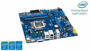 Placa Intel Db85fl + Core I