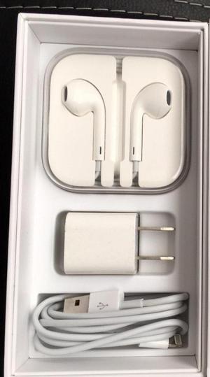 EARPODS CABLE Y CUBO PARA IPHONE 5 5s 5c 6 6s 6s Plus 7 7s