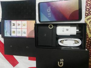 LG G6 nuevo en caja con accezorioz libre 1 dia de zacado de