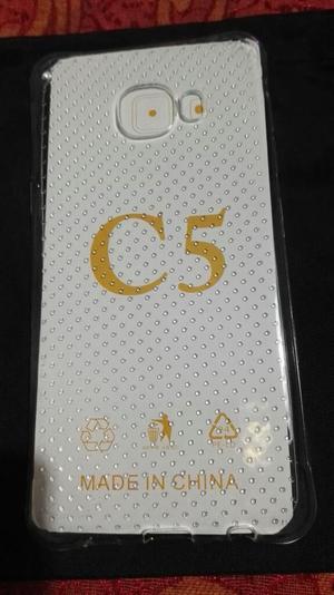 Samsung Galaxy C5 Case Glossy Transparen