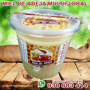 Miel de Abeja Multifloral Pura Y Natural