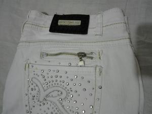 Pantalón Jeans Blanco Rocawear