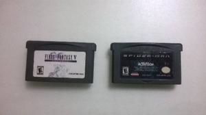 Final Fantasy V Y Spiderman (gameboy Advance, Gba Sp Y Ndsl)