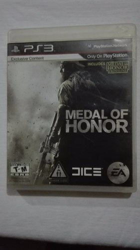 Juego Ps3 - Medal Of Honor - Como Nuevo 9/10