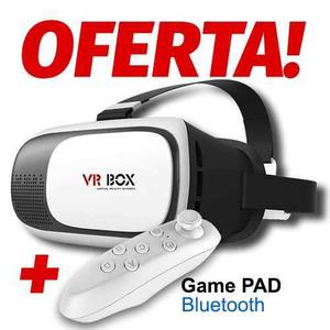Lentes Vr Box Cardboard + Control Bluetooth 3d Gratis Regalo