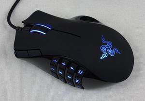 Mouse Razer Naga Blue Gamer botones macros