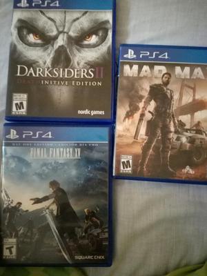 Vendo O Cambio Juegos de Ps4