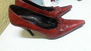 Styletos Rojos Zapato de Mujer
