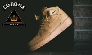 Zapatillas Nike Air Force 1 MID Wheat a Pedido a 320 Soles