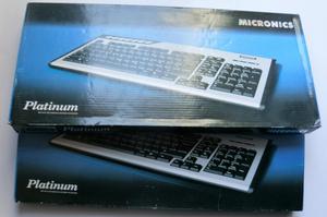 2 TECLADOS MULTIMEDIA PS2