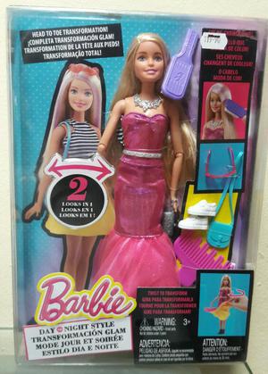 Barbie Glam Dia Y Noche Original Y Nueva