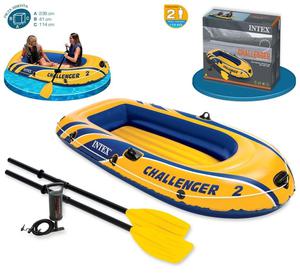 Bote Inflable Challenger Intex 2 Personas