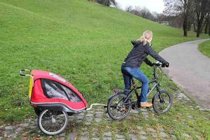 Kidarooz remolque bicicleta trailer para paseos con niños