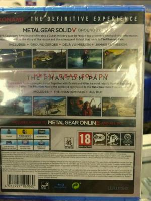 Metal Gear V Ps4