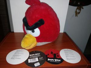 Peluche Angry Birds Rojo Original