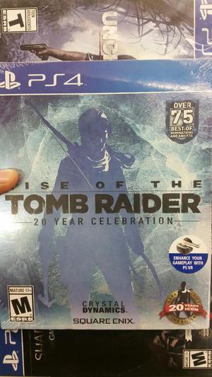 Rise Of The Tomb Raider 20aniversario Ps4 nuevo sellado