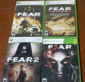Saga Completa Fear Para Xbox360