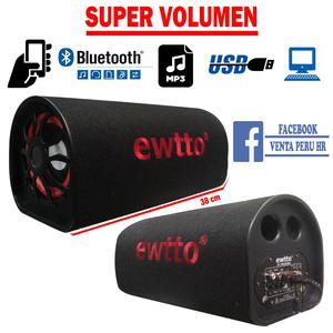equipo de sonido Ewtto Bluetooth,Radio Fm entrada Usb oferta