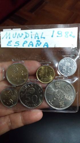 Hermosas Monedas Mundial España 82 Participó Peru