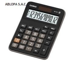 Calculadora Casio Mx-12b-bk De Escritorio