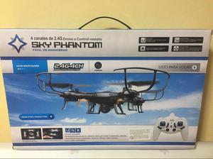 Drone Sky Phantom con Cámara y control