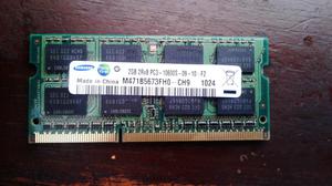 MEMORIA RAM DDR3 de 2 GB para LAPTOP negociable