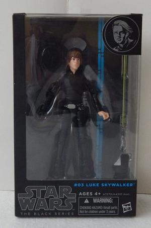 Muñeco Star Wars - The Black Series - Luke Skywalker Nº 03