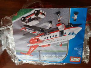 Avion Lego con Carro Y
