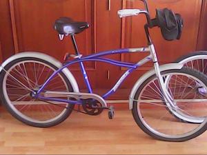 Bicicleta Mod Cruiser Monark color azul Nueva