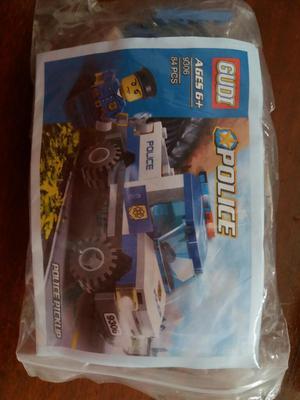 Camioneta Policía de Lego