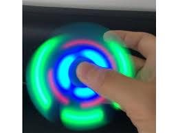 Fidget Spinner Led Parlante Bluetooth colores entrega
