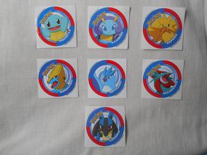 Lote de 7 Stickers de Pokémon de Navarrete