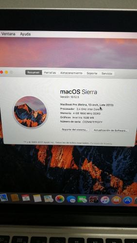 Macbook Pro Core I5 4gb Retina 9.8 De 10 Cambio X Ipad Pro12
