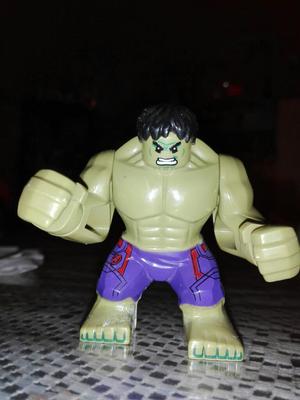 Muñeco de Lego Hulk