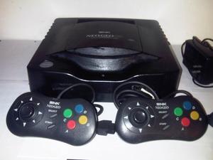Neo Geo Cd+ 2 Mandos+adaptador+cableaudio/video+realboutgame