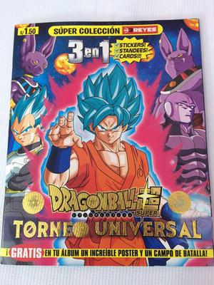 Álbum Dragon ball Super Torneo Universal