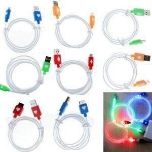 CABLE LED USB PARA ANDROID