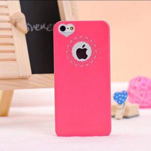 Case corazón rosado para iPhone 6/6S Plus