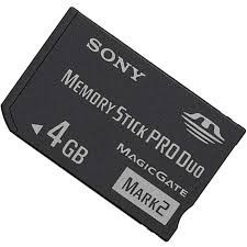Como Nueva!! Memory Stick Pro Duo 4gb Sony