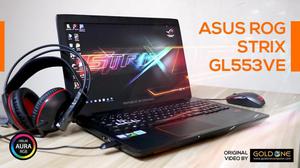 LAPTOP GAMER ASUS ROG Strix GL553VE 15.6, GTX Ti 4GB